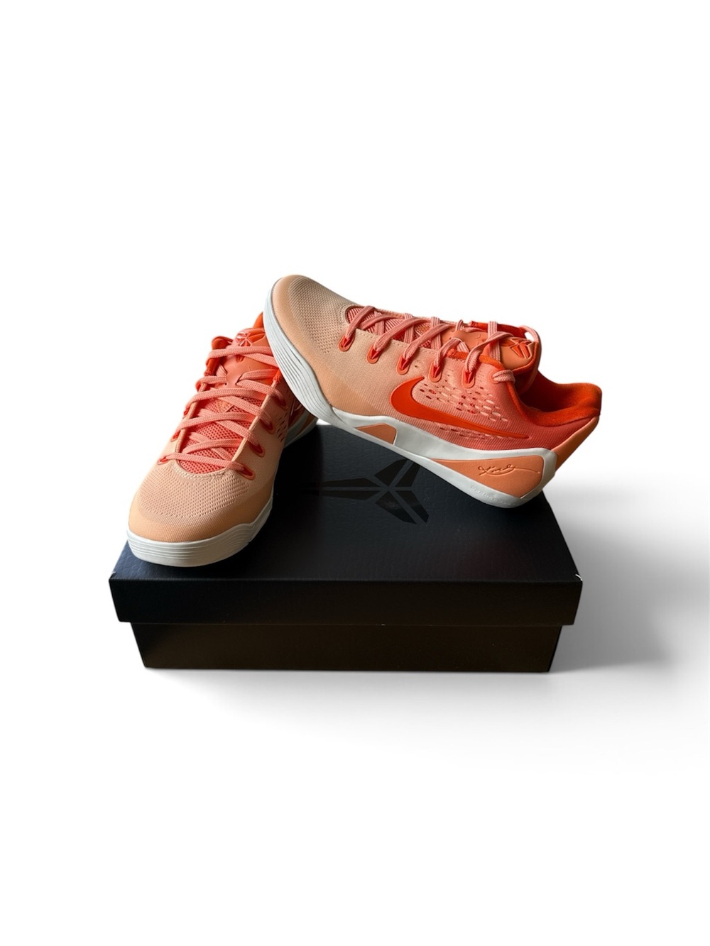 Nike Kobe IX Elite Low EM Protro - Orange Frost/Ice Peach - 7/8.5